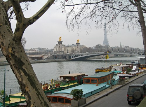 Pont Alexandre, Paris, February 2006